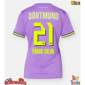 Borussia Dortmund Fabio Silva #21 Replica Third Stadium Shirt for Women 2026-27 Short Sleeve